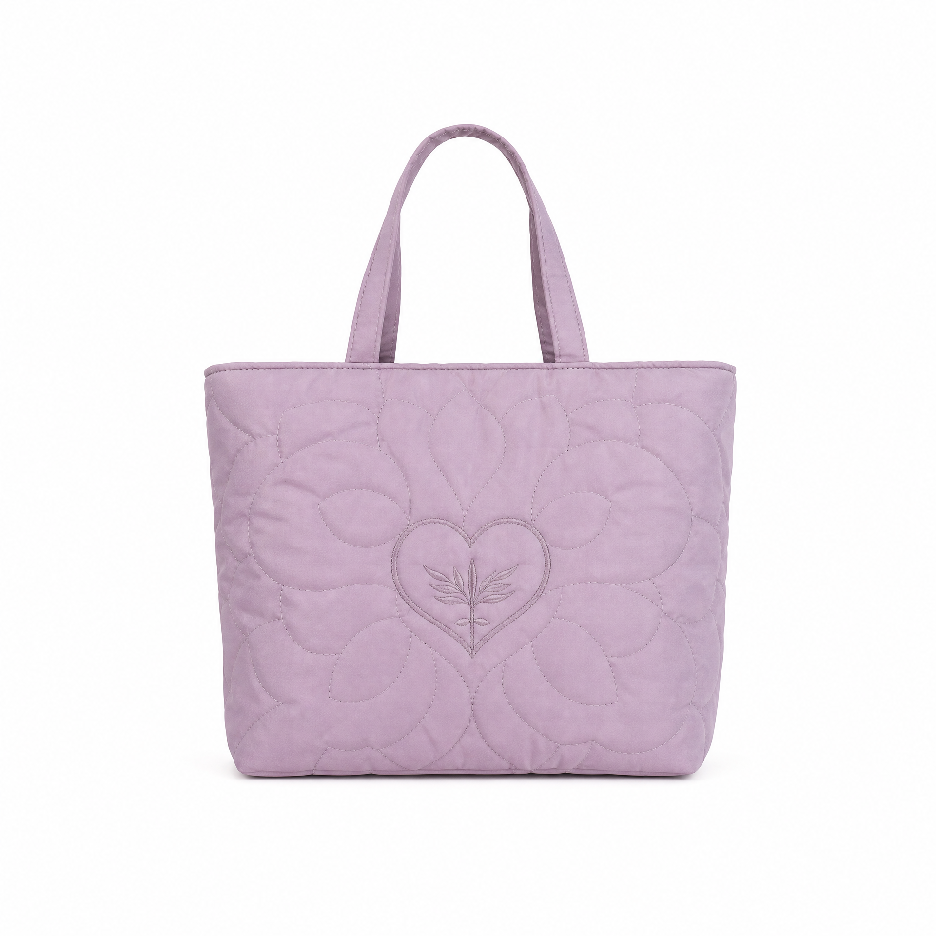 Lilac floral tote handbag from the Tote Handbags Collection.