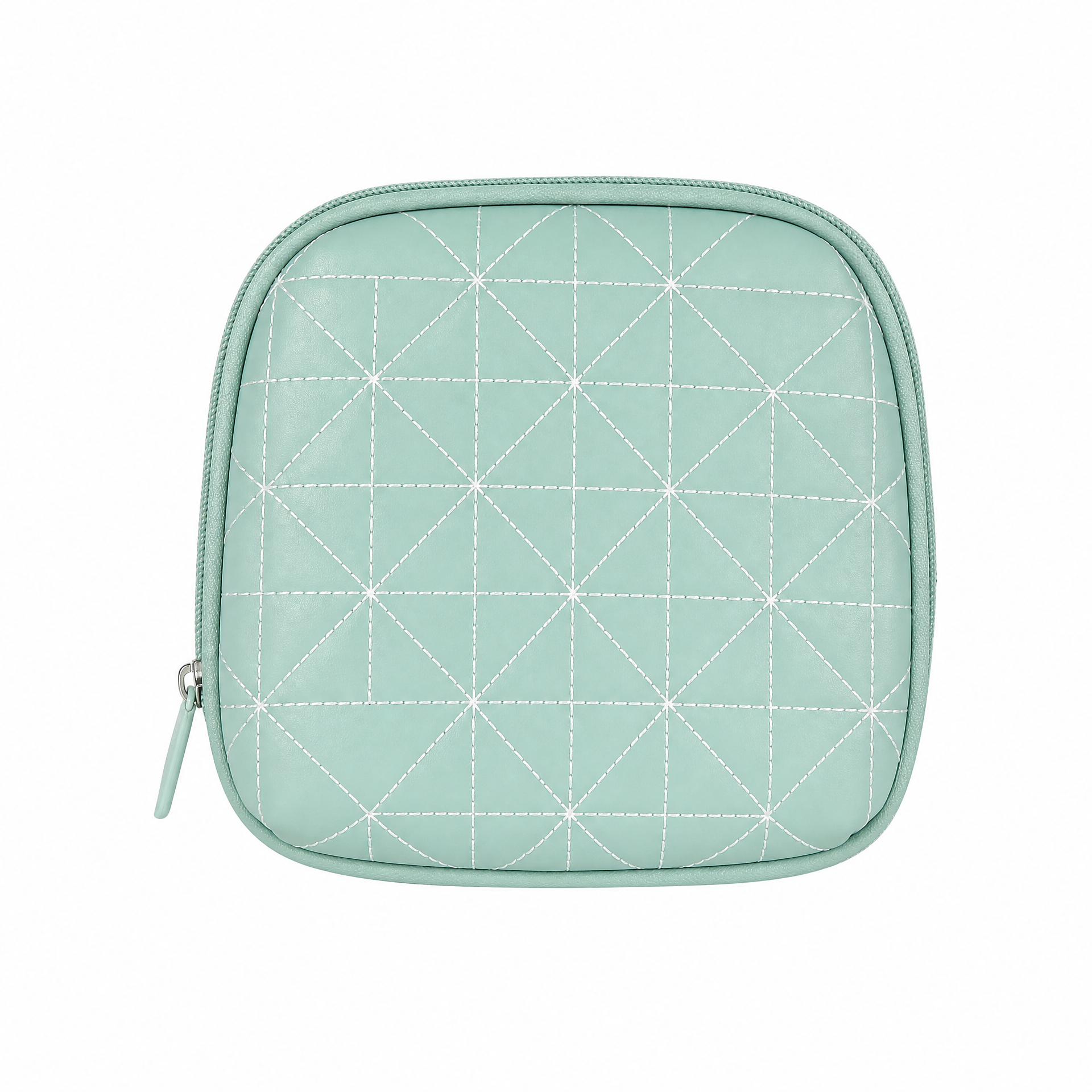 Mint patterned pouch from the Ladies Pouches Collection.